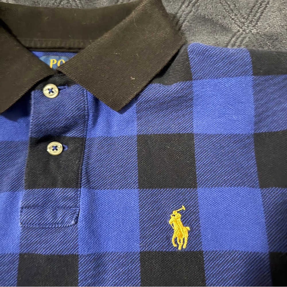 Ralph Lauren button up tee - Picture 2 of 5
